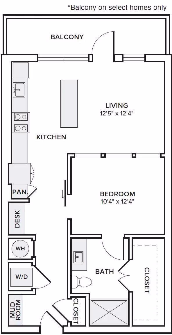 Unit 430 430 floor plan